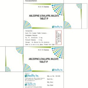 Amlodipin & Enalapril maleate Tablets