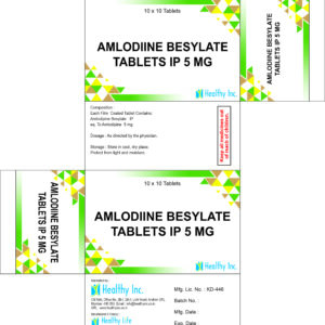 Amlodipine besylate with Losartan potassium Tablets