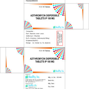 Azithromycin Dispersible Tablet