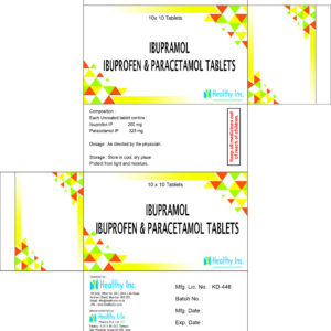 Ibuprofen-400 & Paracetamol-325 Tablets
