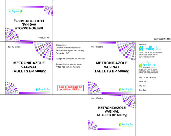 Metronidazole Vaginal Tablets