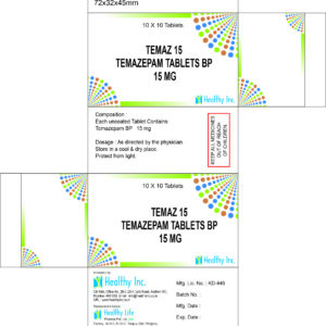 Temazepam tablets