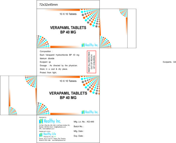 Verapamil Tablets (Prolonged Release)
